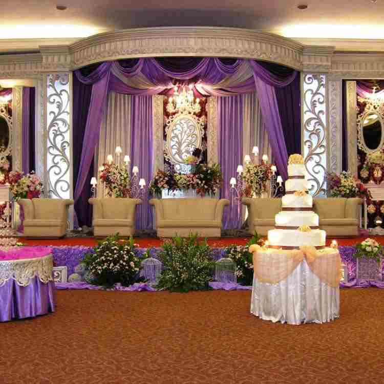 dekorasi pernikahan rumah murah