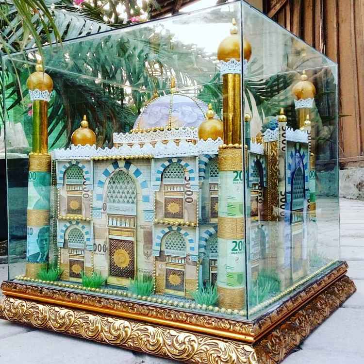 15 Mahar Masjid Bentuk Uang Koin 3 4 Dimensi Terbaru