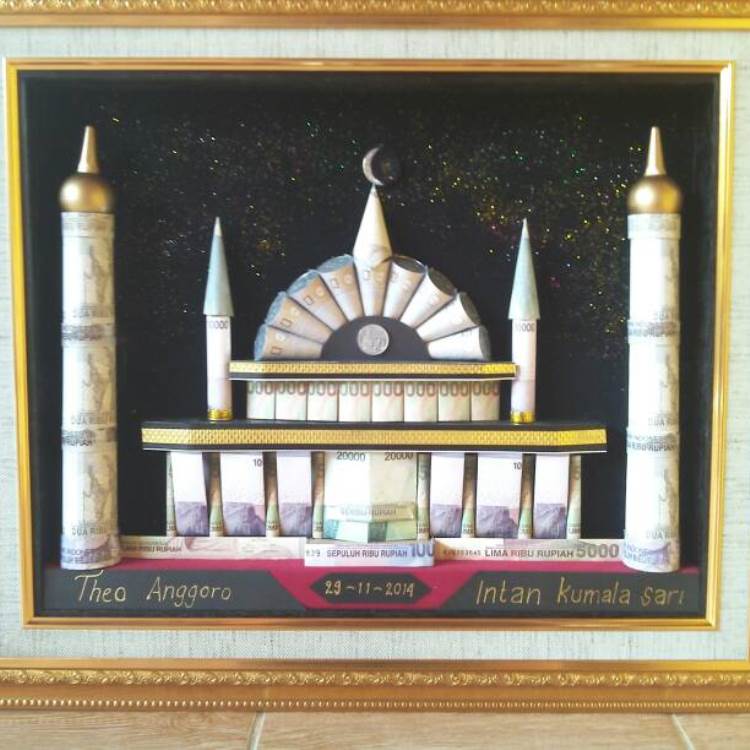15 Mahar Masjid Bentuk Uang Koin 3 4 Dimensi Terbaru