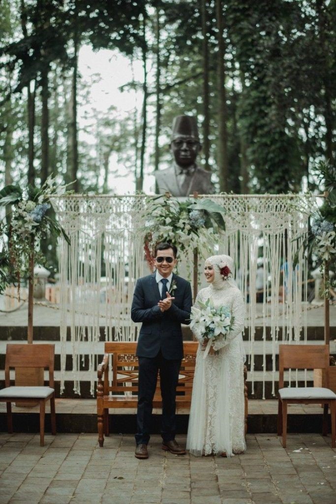 foto pernikahan hanifan dan pipit