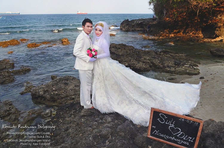 Hebat Prewed Casual Hijab Pantai Gallery Pre Wedding